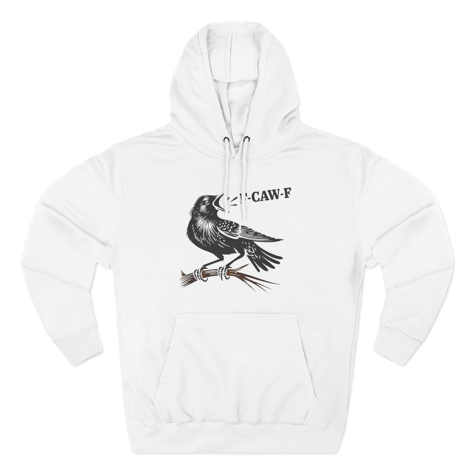 F-CAW-F Crow Hoodie – Funny Edgy Bird Pullover