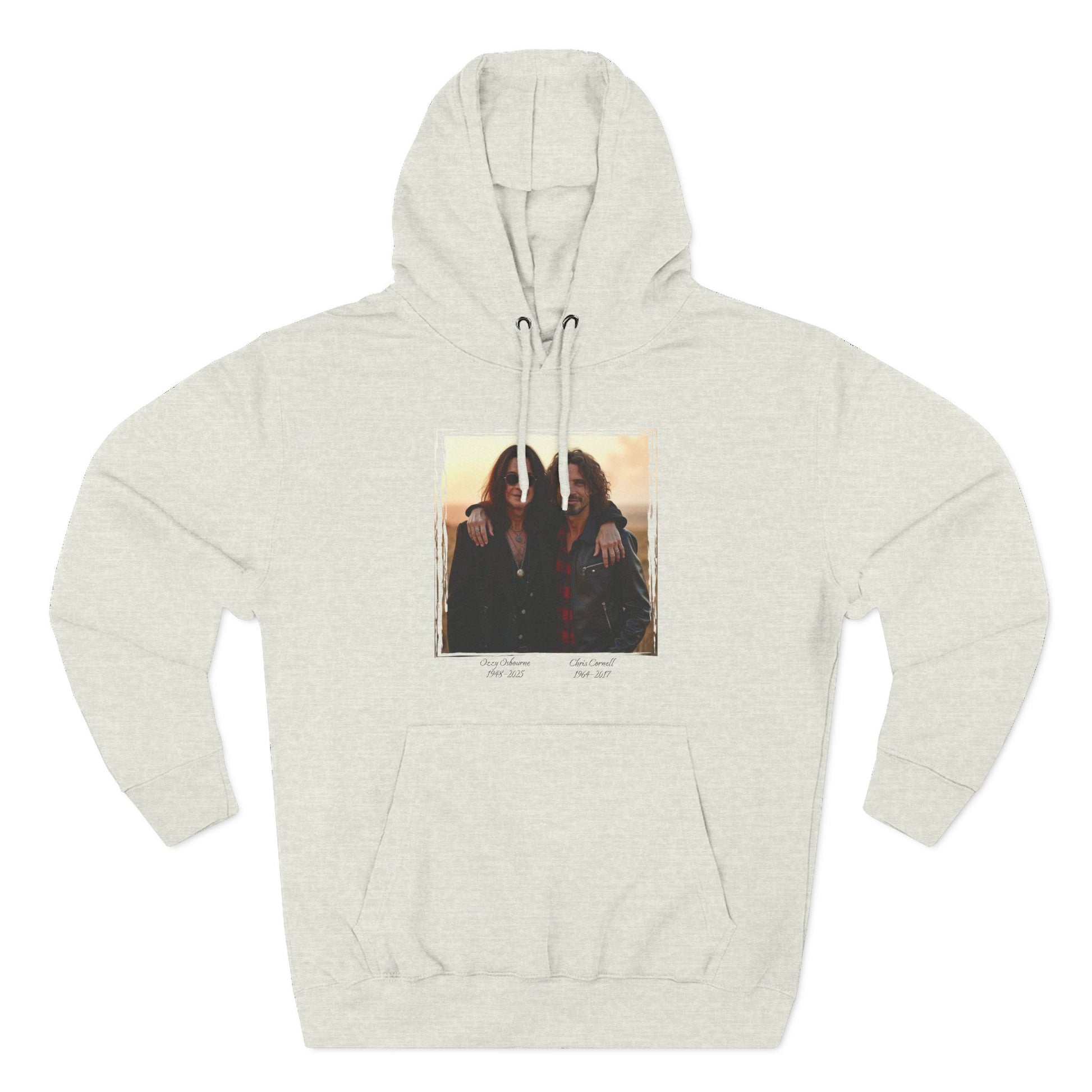 Chris Cornell & Ozzy Osbourne Tribute Hoodie – Legends Never Fade
