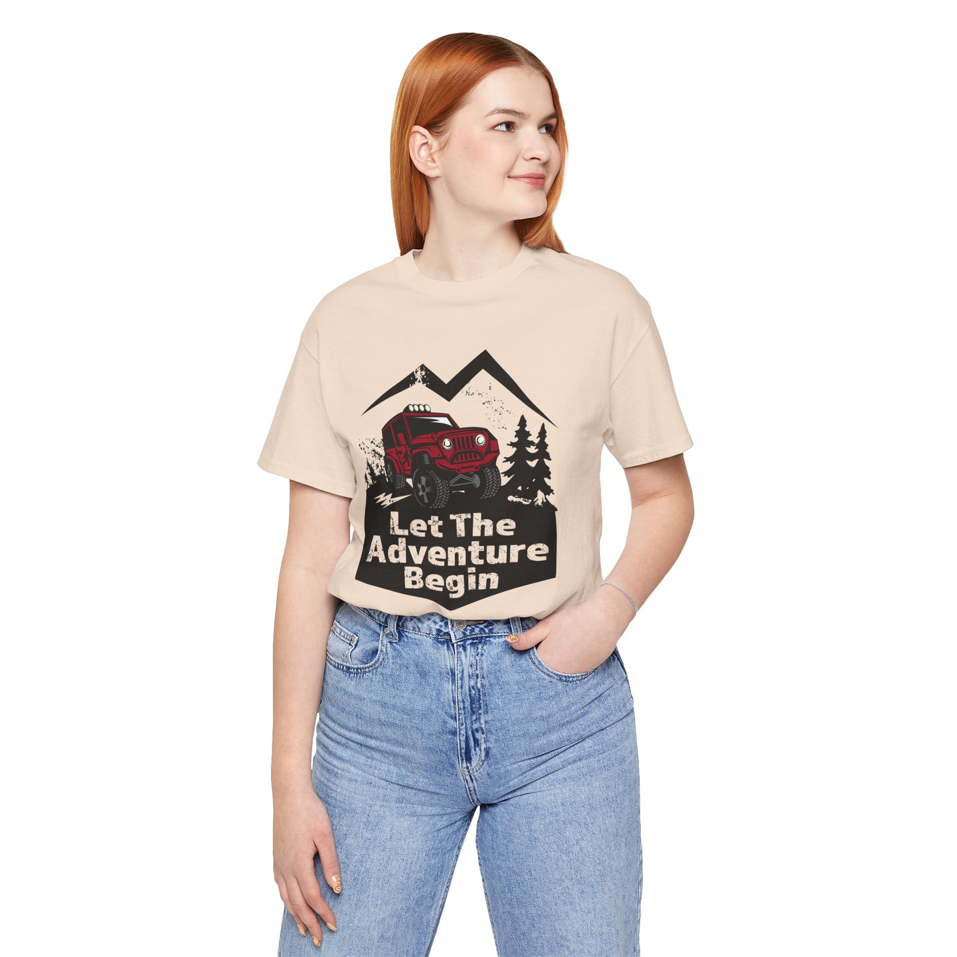 Let the Adventure Begin – Hidden Bigfoot Off-Road Jeep Tee