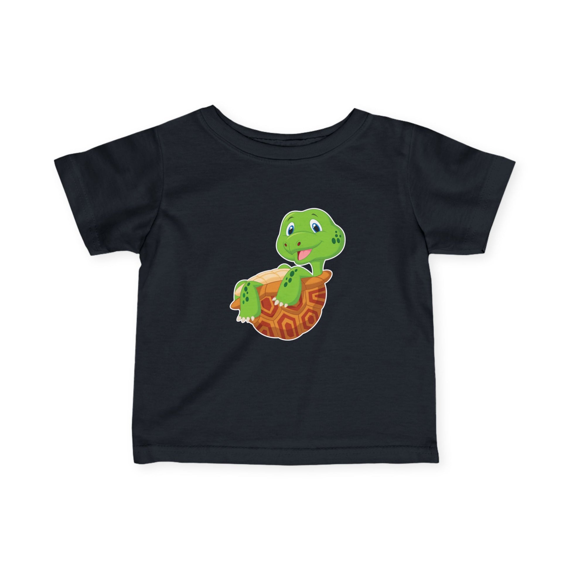 Cute Cartoon Turtle Infant Tee