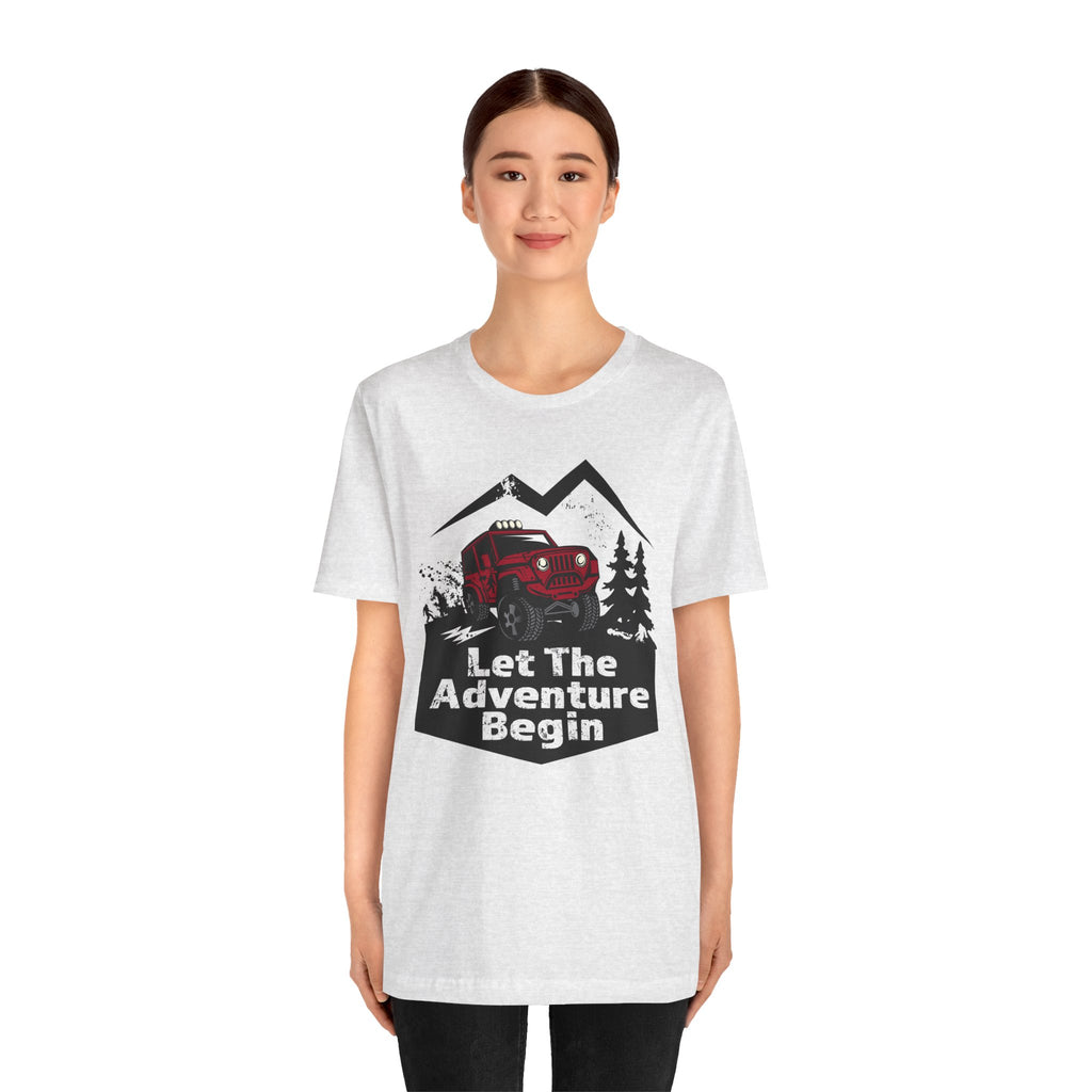 Let the Adventure Begin – Hidden Bigfoot Off-Road Jeep Tee