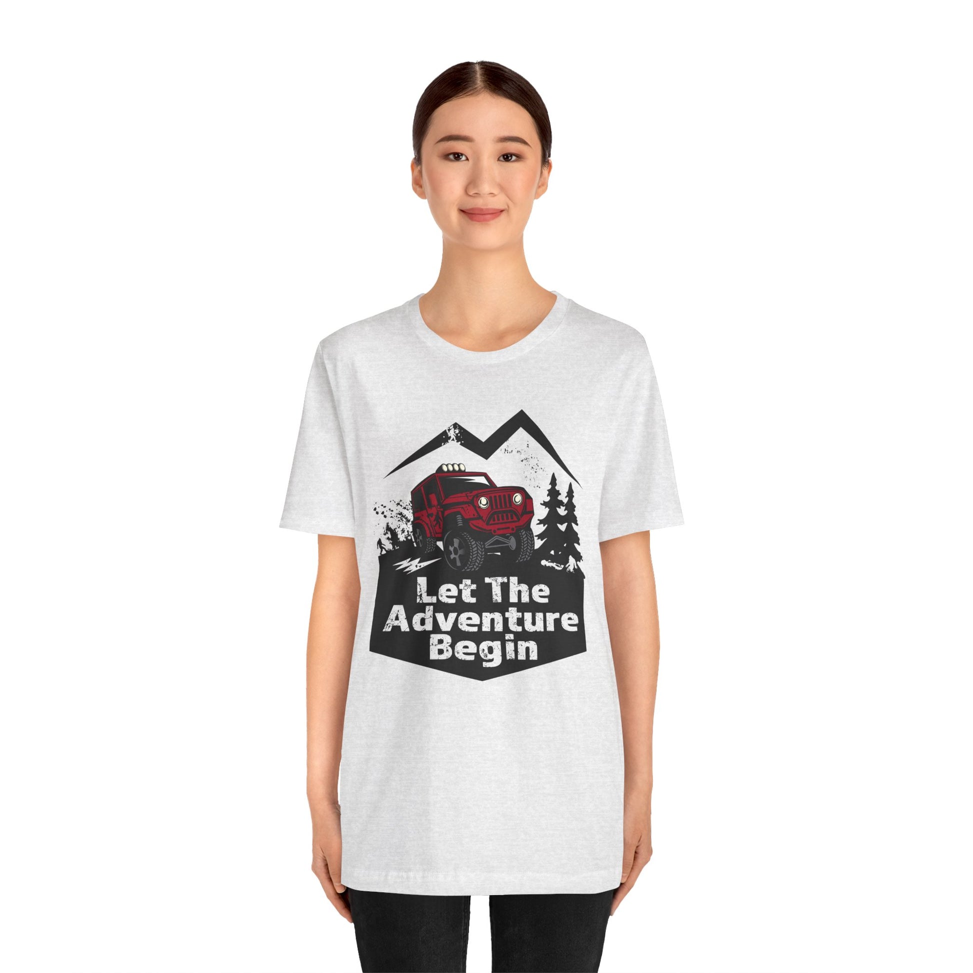 Let the Adventure Begin – Hidden Bigfoot Off-Road Jeep Tee