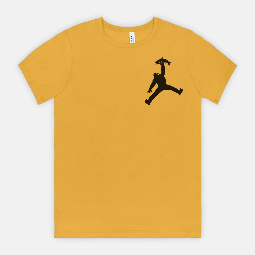 Bigfoot Caught Dinner Pocket Graphic Tee