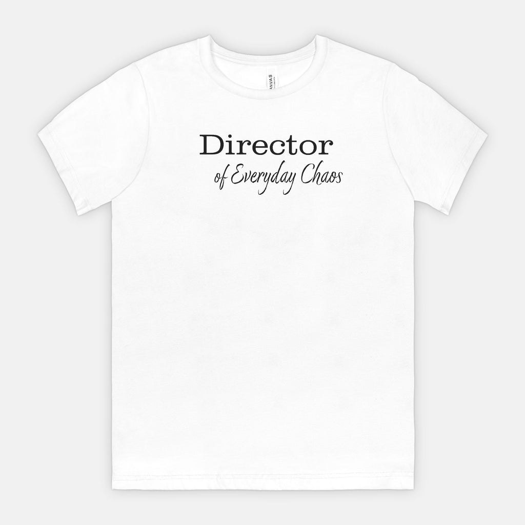 Director of Everyday Chaos - Black Text