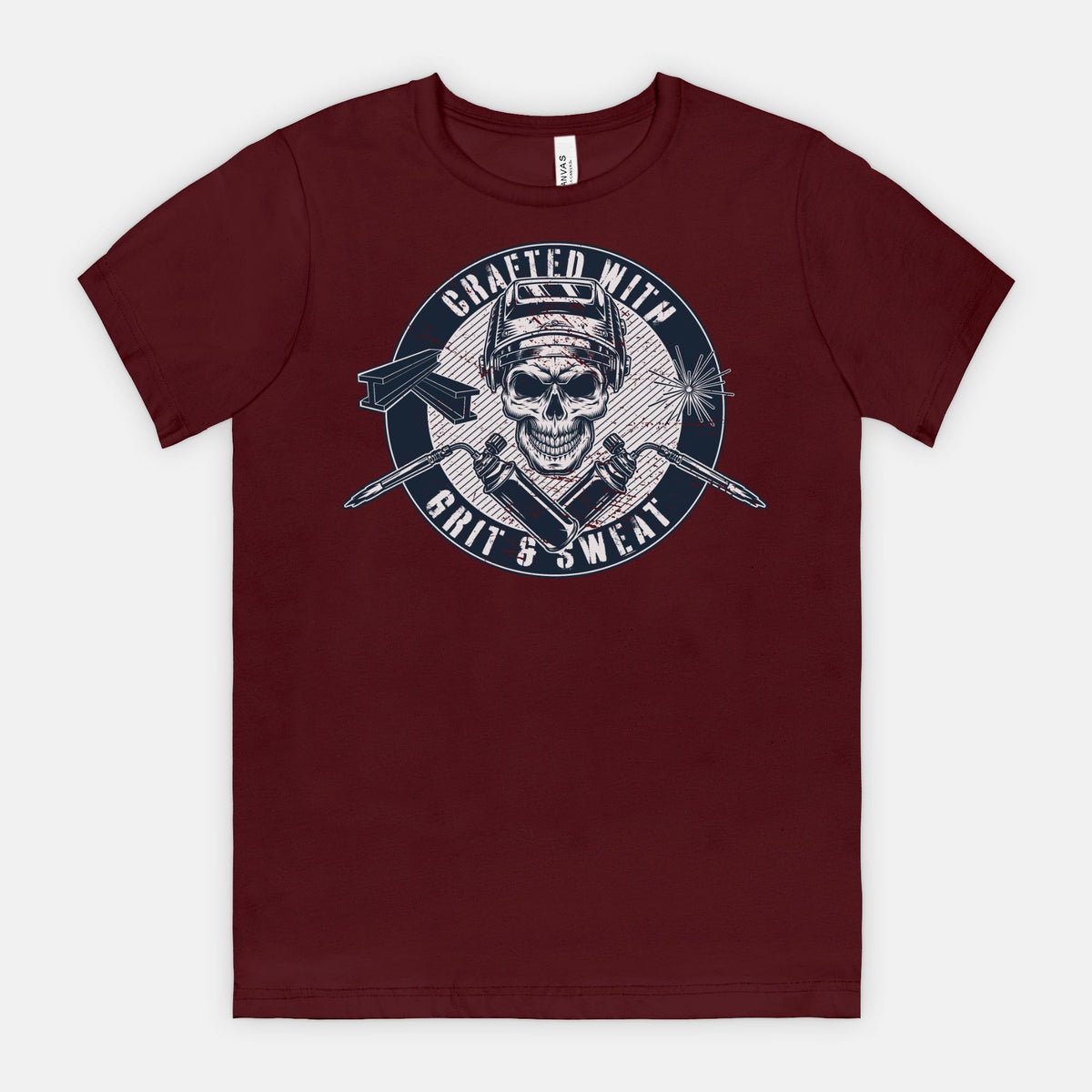 Crafted With Grit & Sweat Welding Shirt