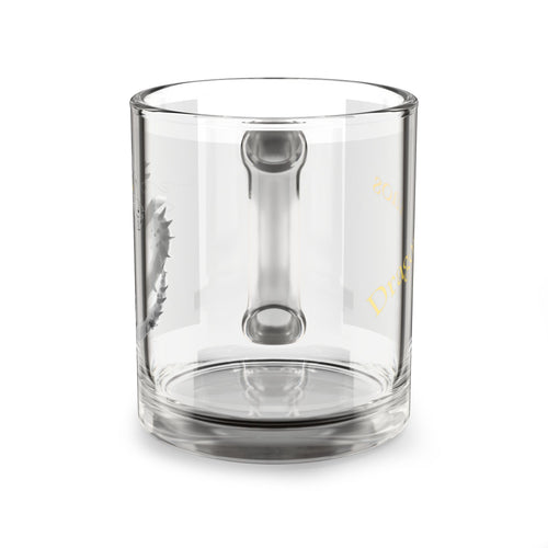 Chaos Dragon Glass Coffee Mug – Ink Brush Dragon Art