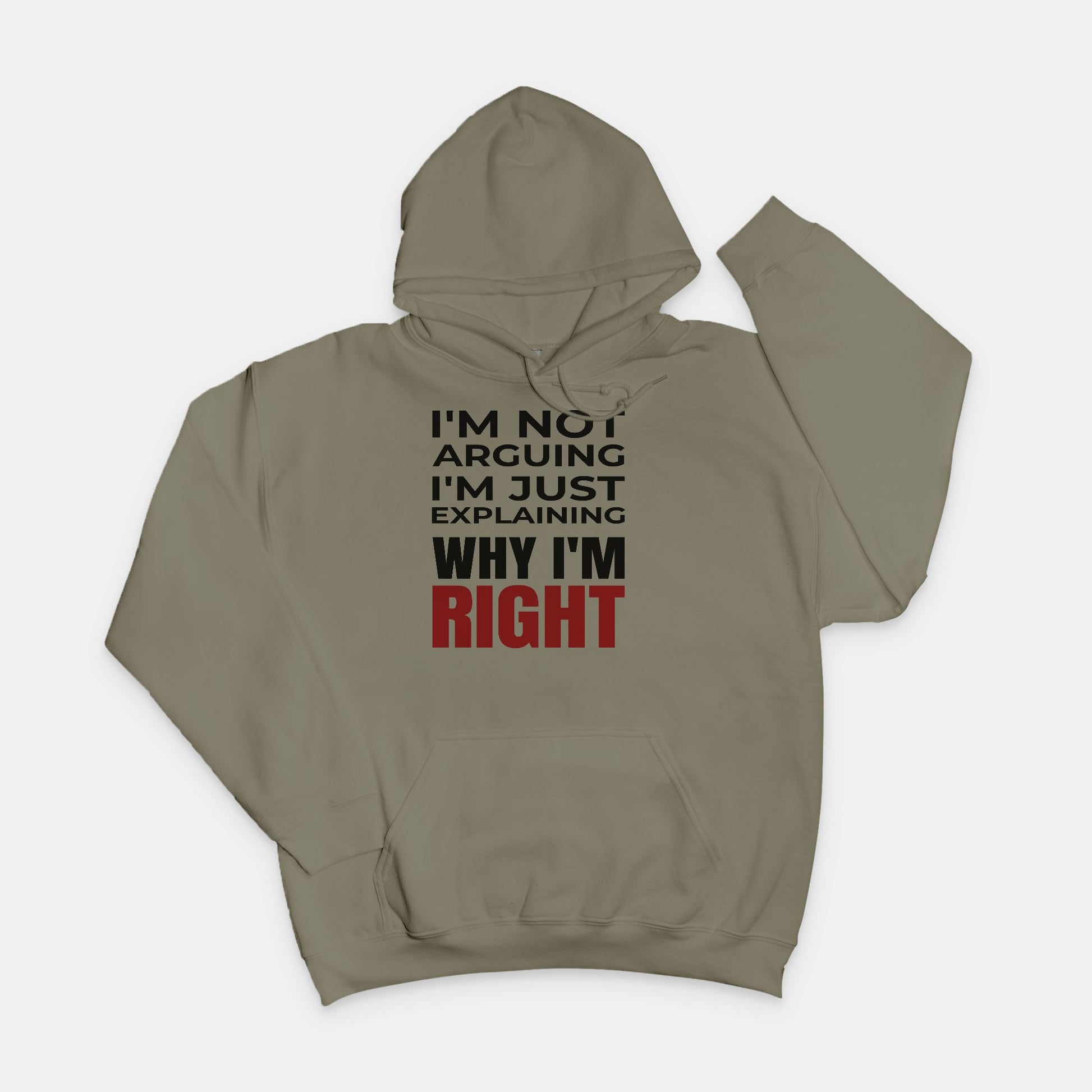 I’m Not Arguing I’m Just Explaining Why I’m Right Hoodie
