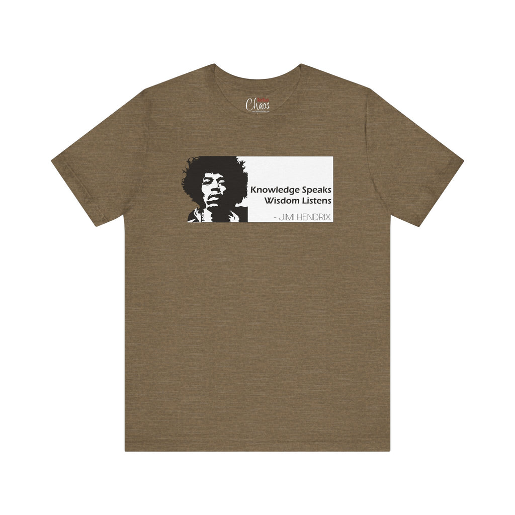 Jimi Hendrix-Knowledge Speaks Wisdom Listens