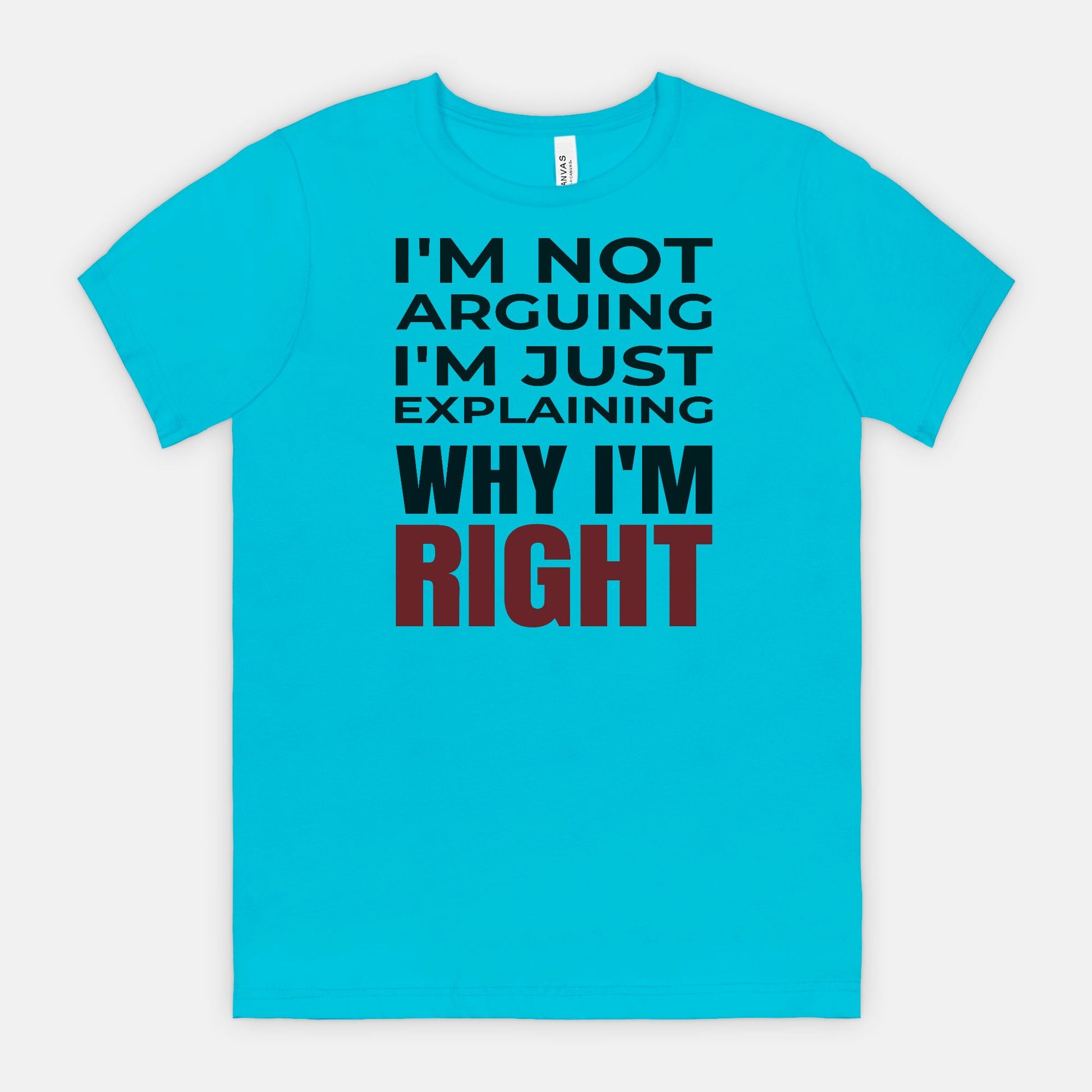 I’m Not Arguing I’m Just Explaining Why I’m Right T-Shirt
