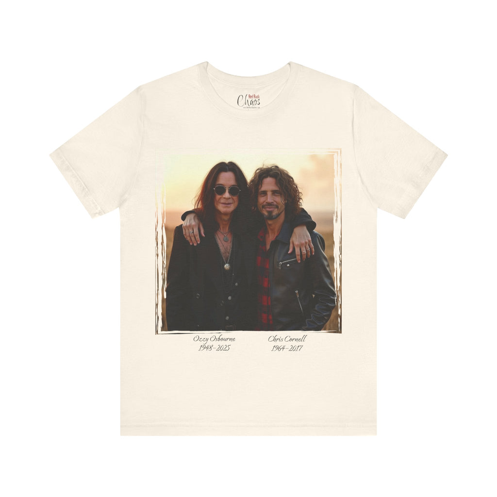 Legends Never Fade – Chris Cornell & Ozzy Osbourne Tribute Tee