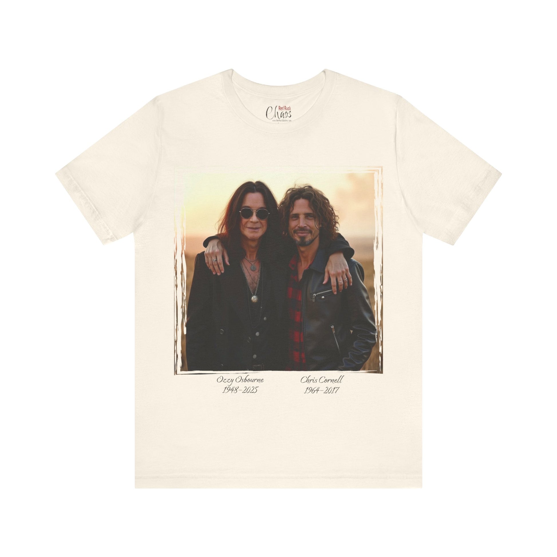 Legends Never Fade – Chris Cornell & Ozzy Osbourne Tribute Tee