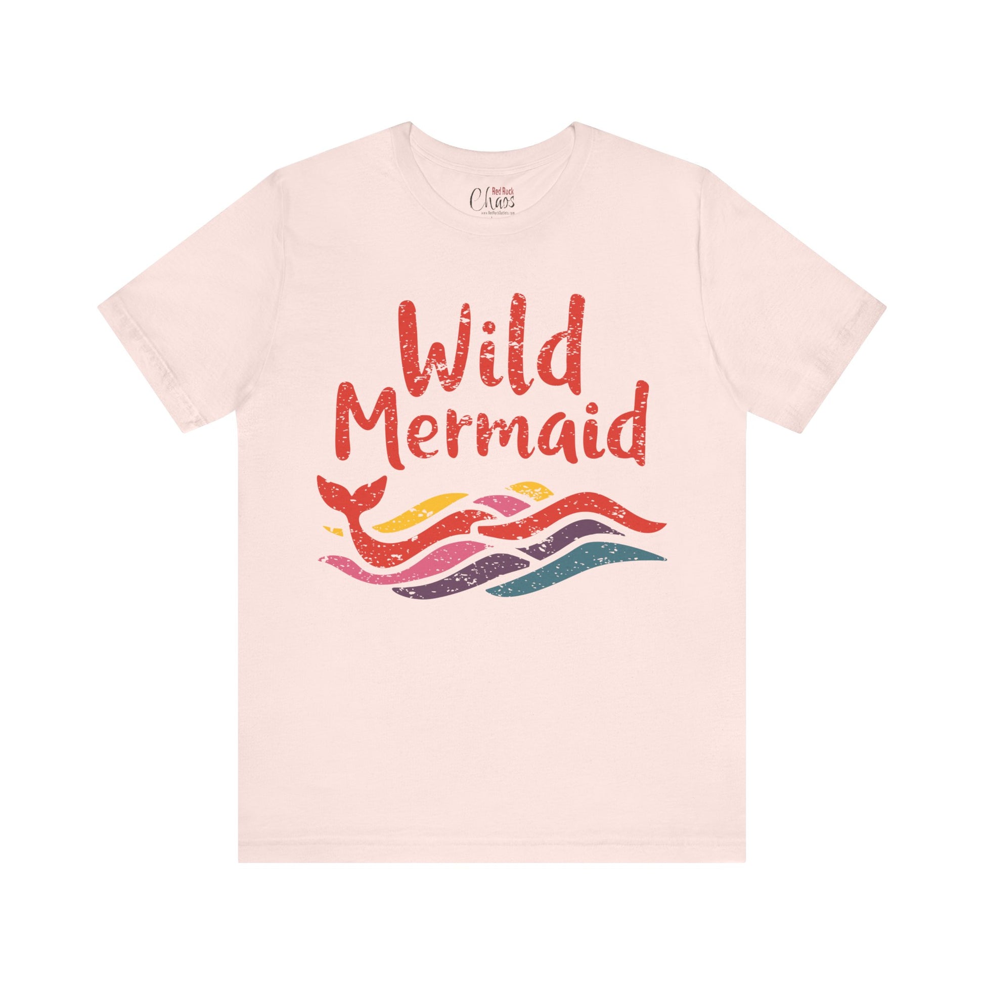 Wild Mermaid - Colorful Retro Ocean Vibes Tee