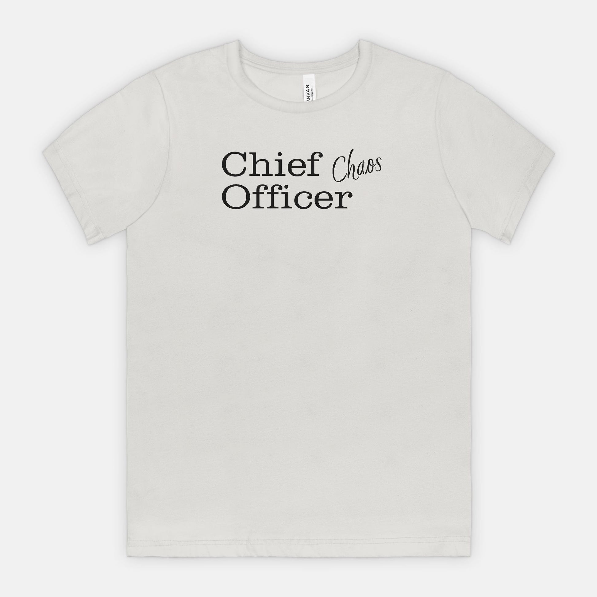 Chief Chaos Officer Tee - Black Text