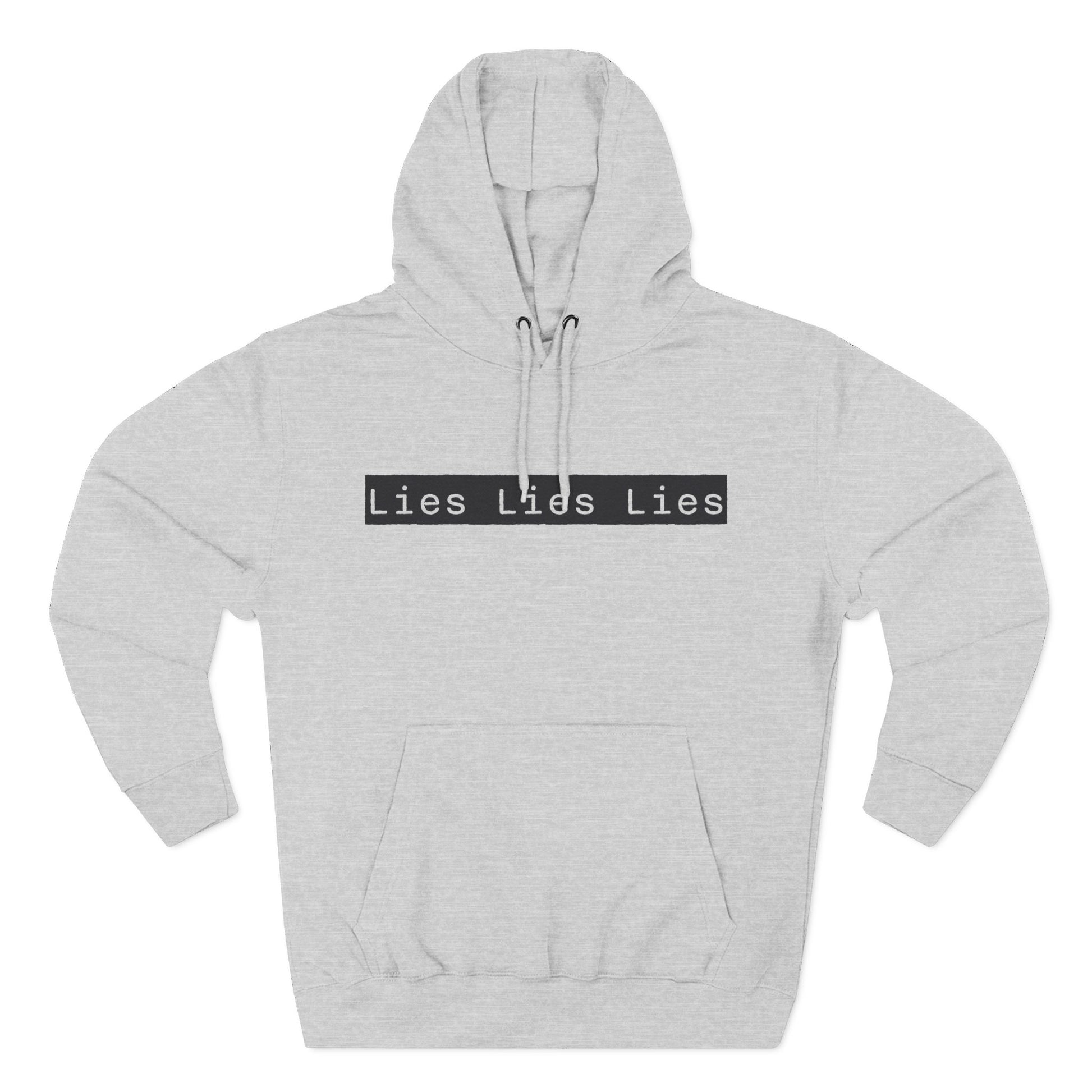 Lies, Lies, Lies | Bold Statement Graphic Hoodie