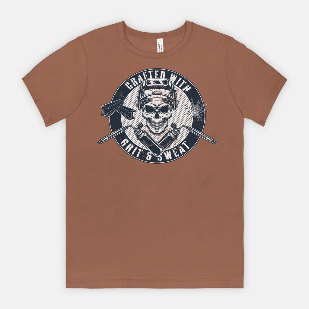 Crafted With Grit & Sweat Welding Shirt