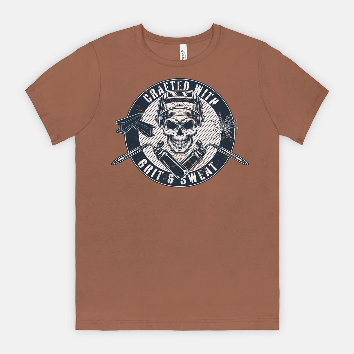 Crafted With Grit & Sweat Welding Shirt