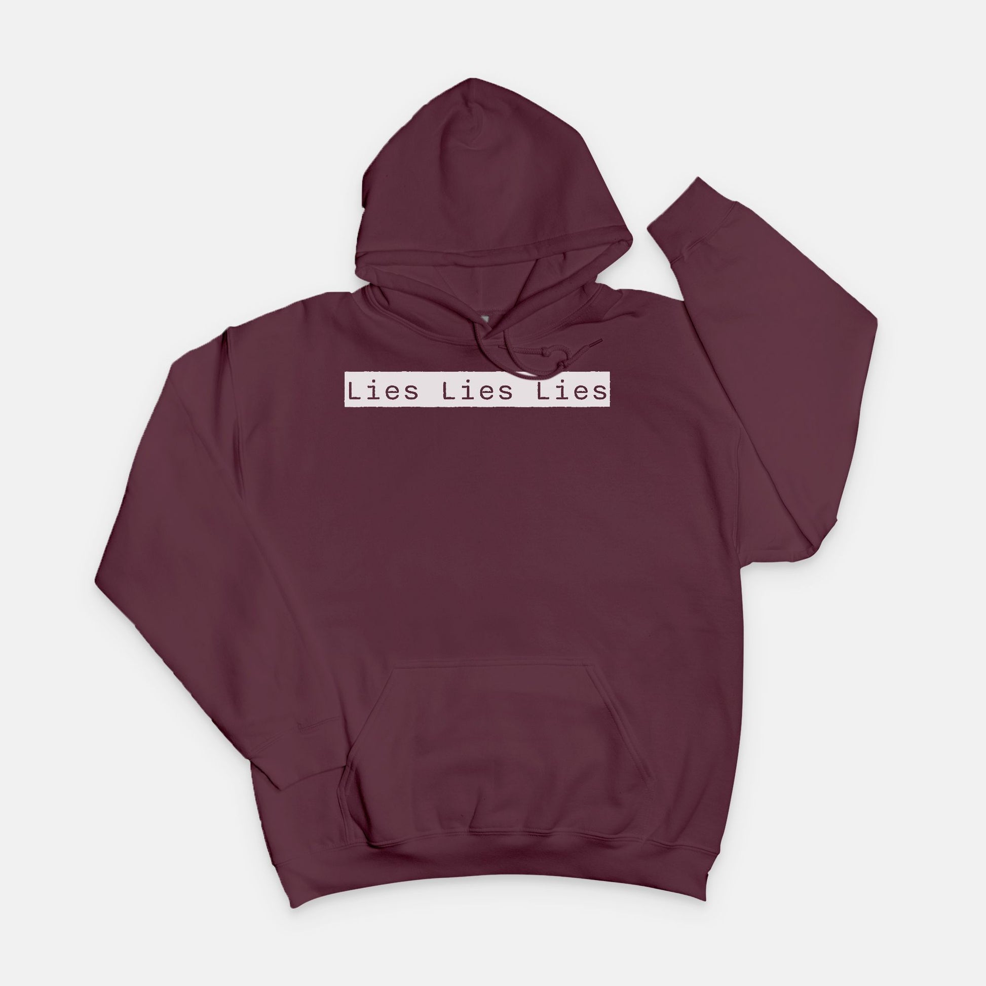 Lies, Lies, Lies | Bold Statement Graphic Hoodie