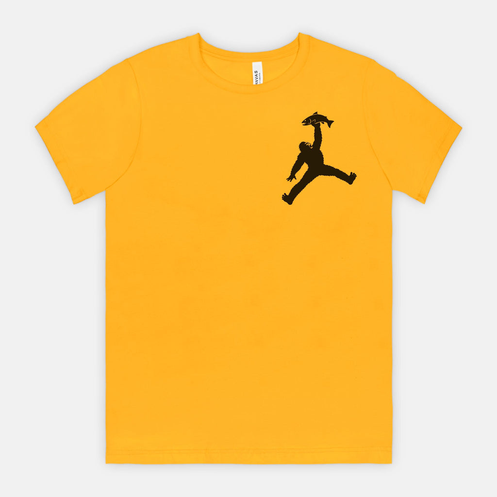 Bigfoot Caught Dinner Pocket Graphic Tee