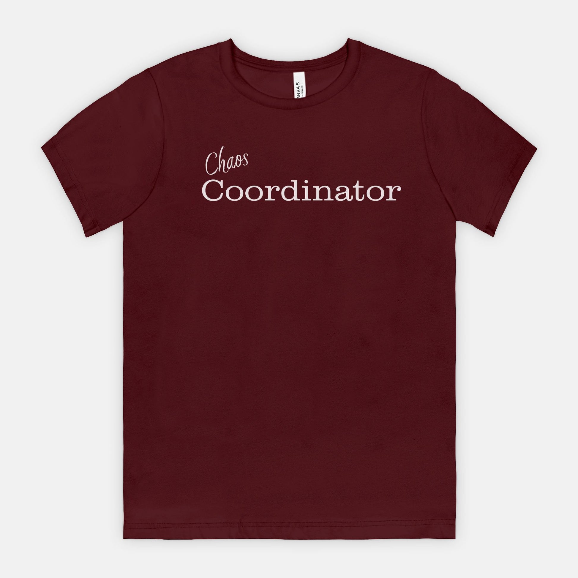 Chaos Coordinator Tee - White Text