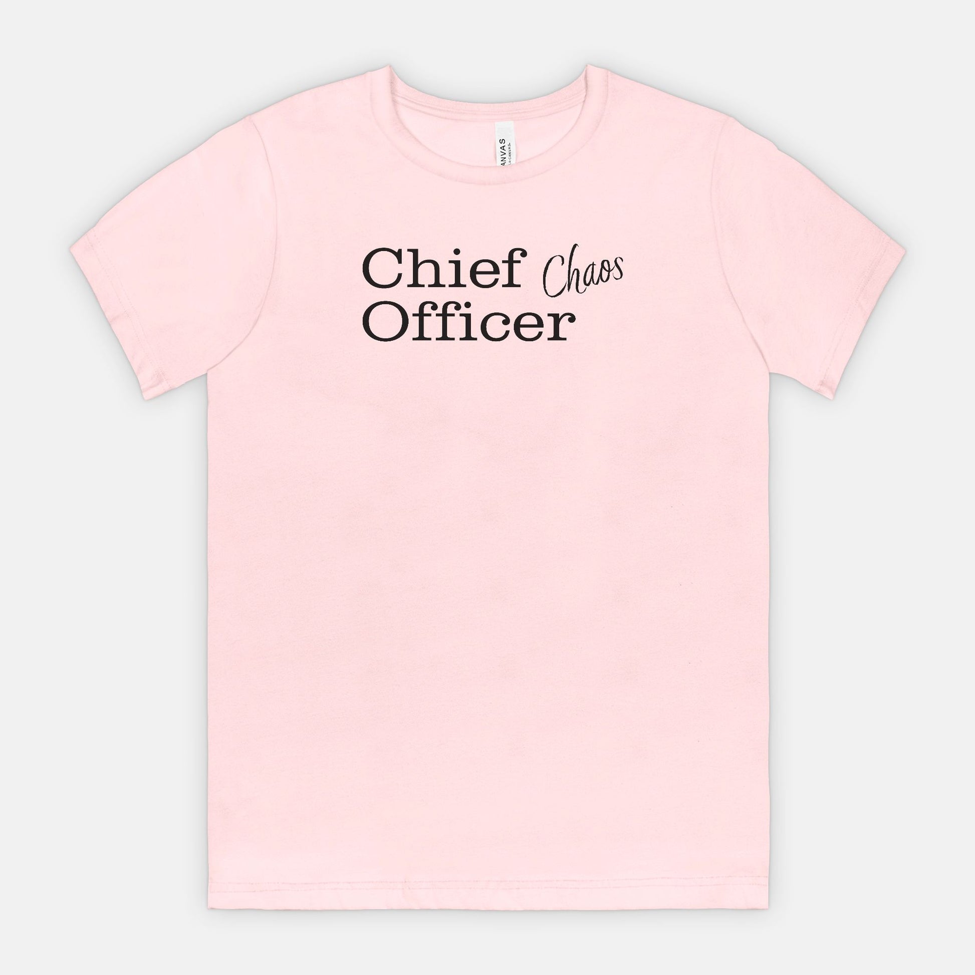 Chief Chaos Officer Tee - Black Text