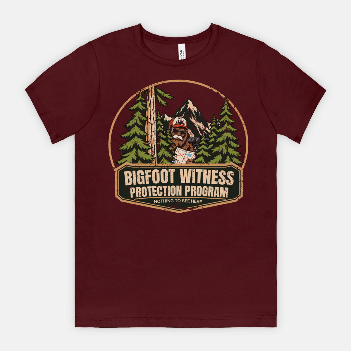 Bigfoot Witness Protection Program T-Shirt