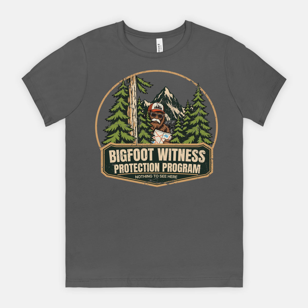Bigfoot Witness Protection Program T-Shirt