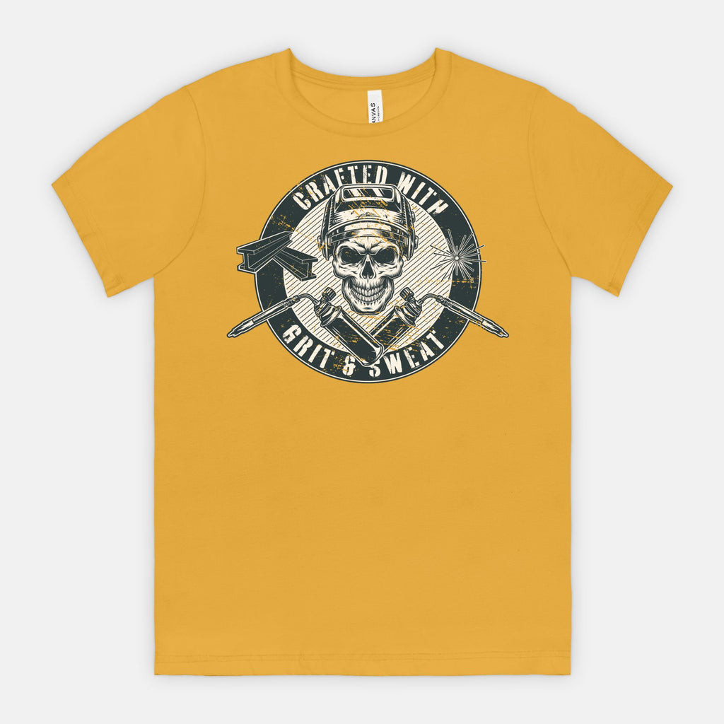 Crafted With Grit & Sweat Welding Shirt