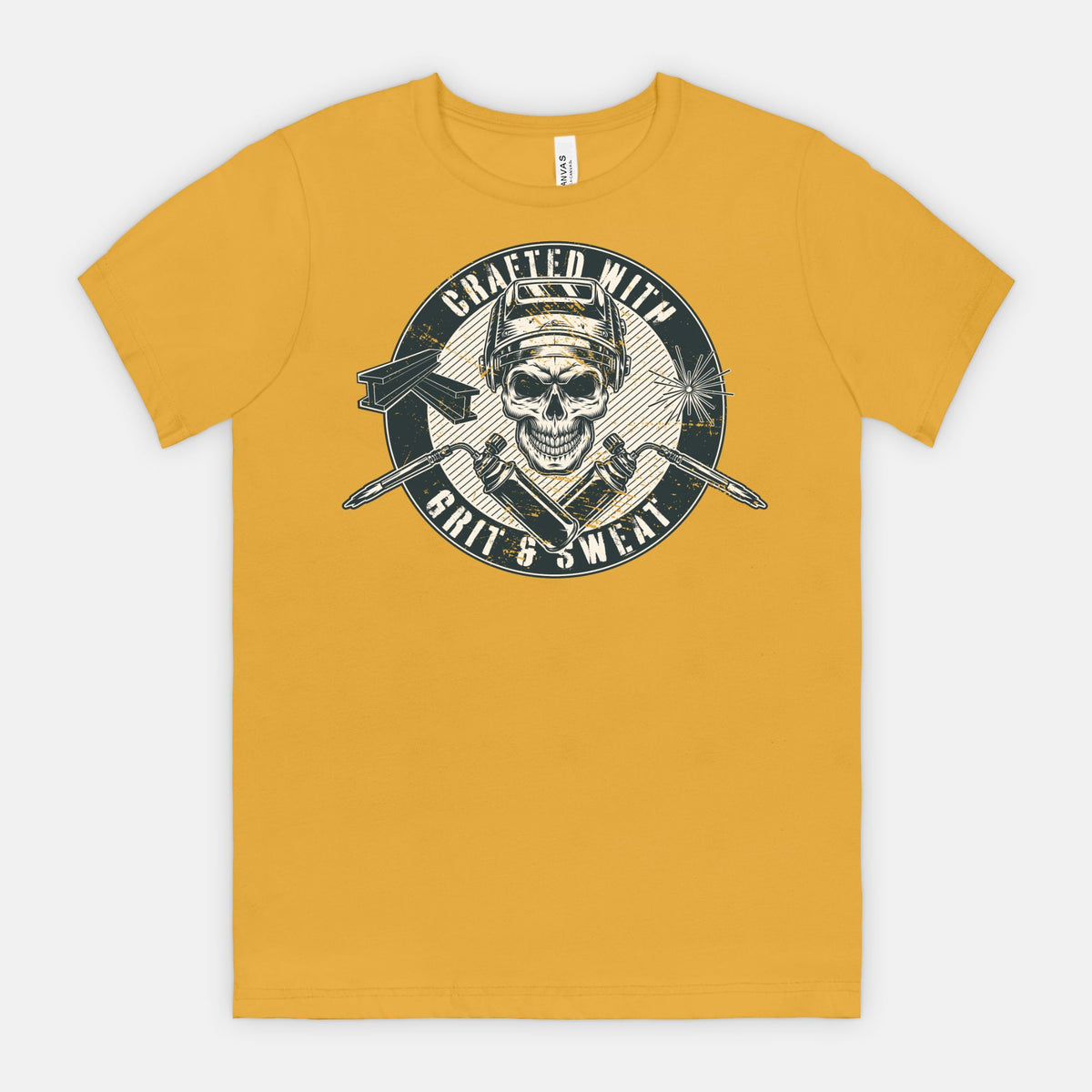 Crafted With Grit & Sweat Welding Shirt
