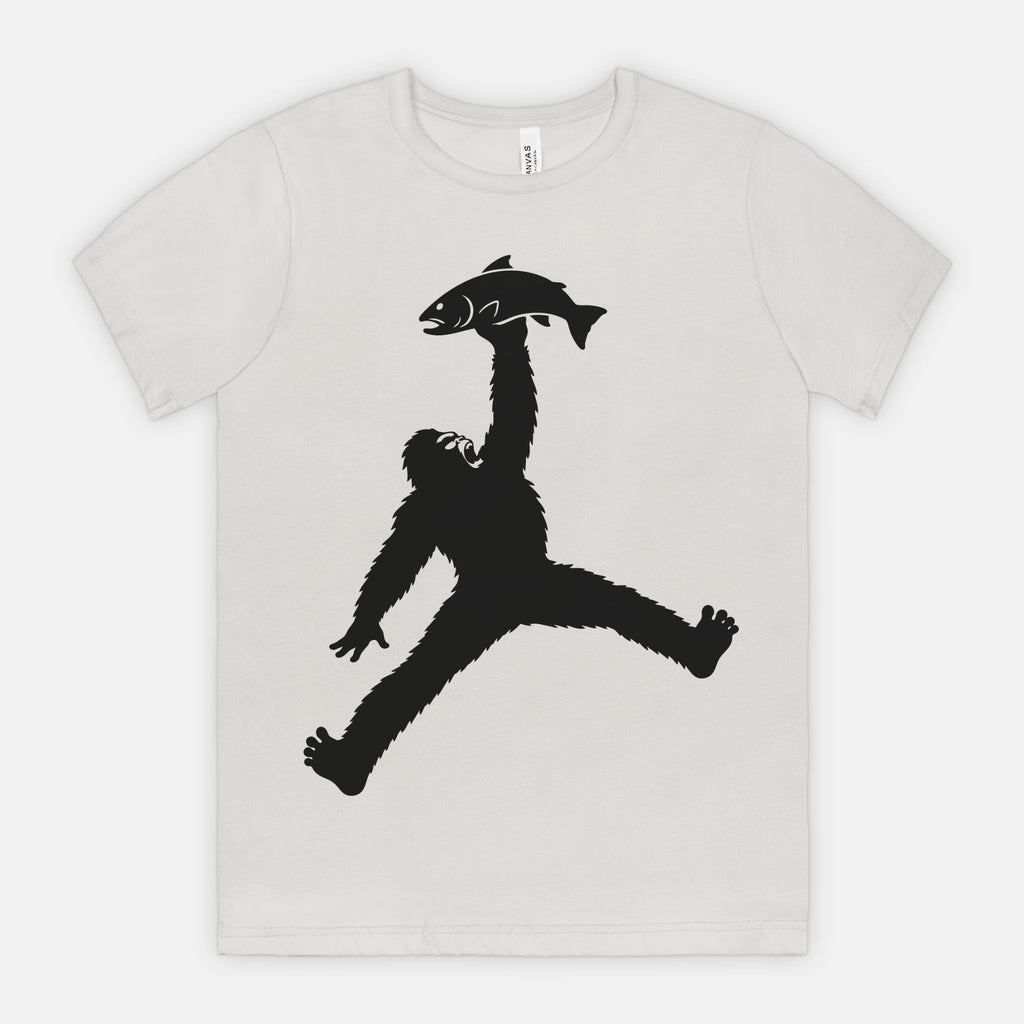 Bigfoot Caught Dinner Graphic Tee