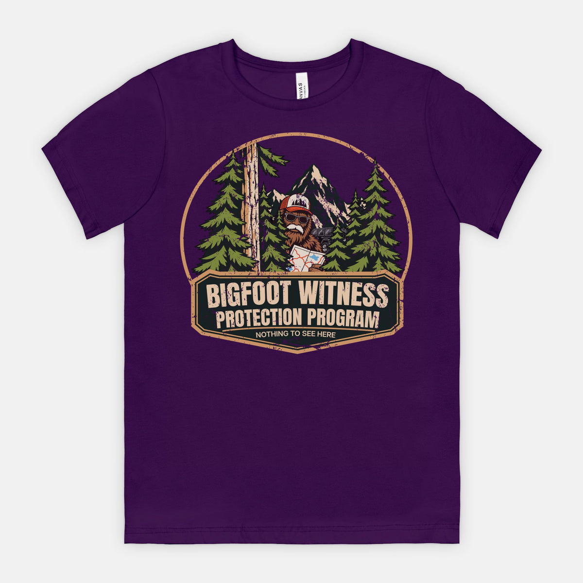 Bigfoot Witness Protection Program T-Shirt