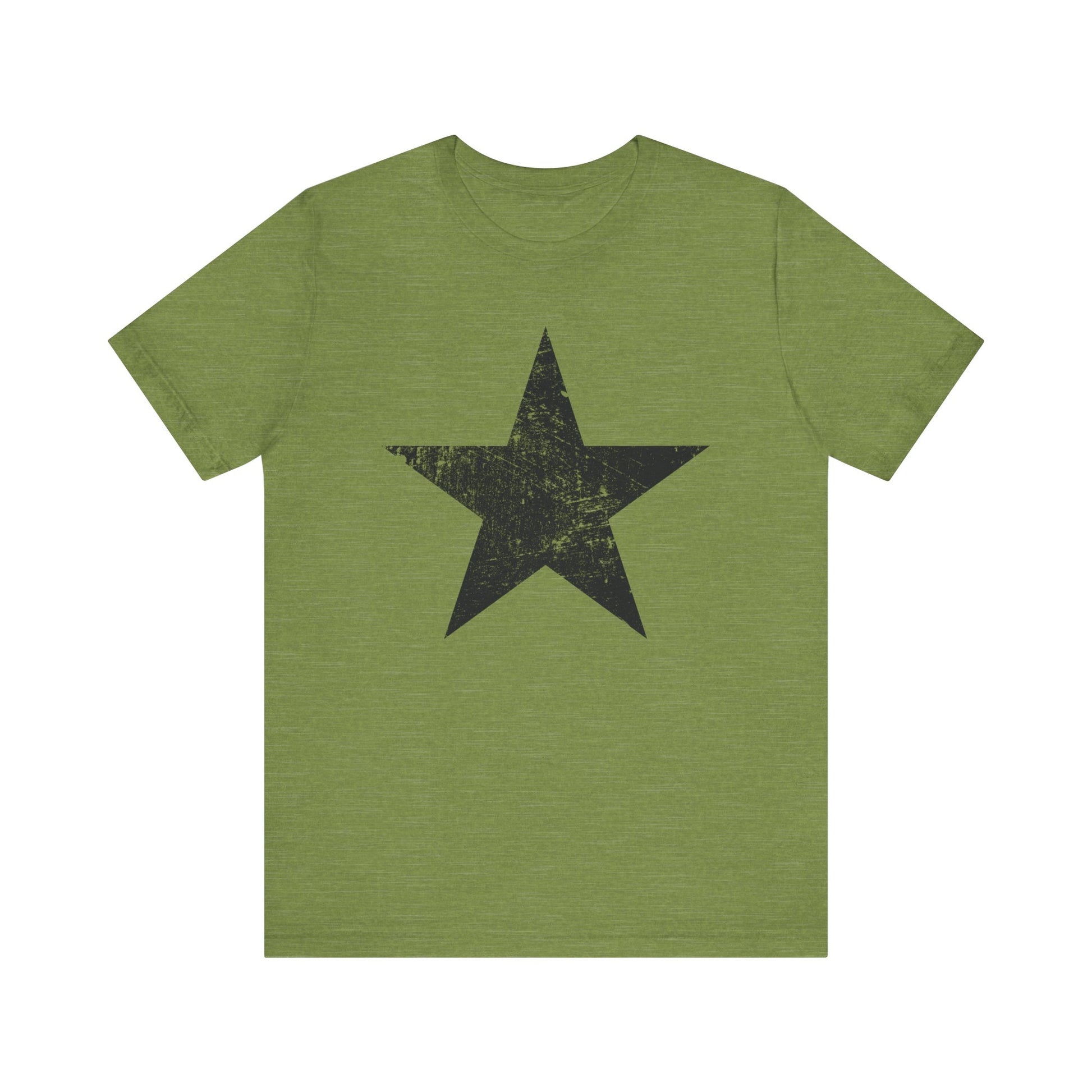 Black Distressed Star