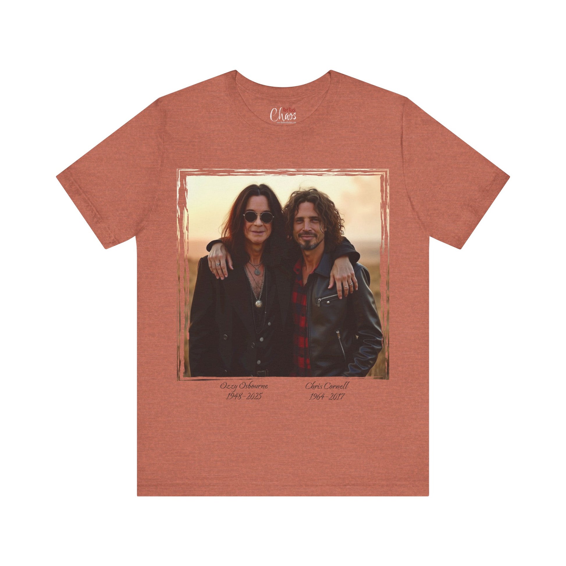 Legends Never Fade – Chris Cornell & Ozzy Osbourne Tribute Tee