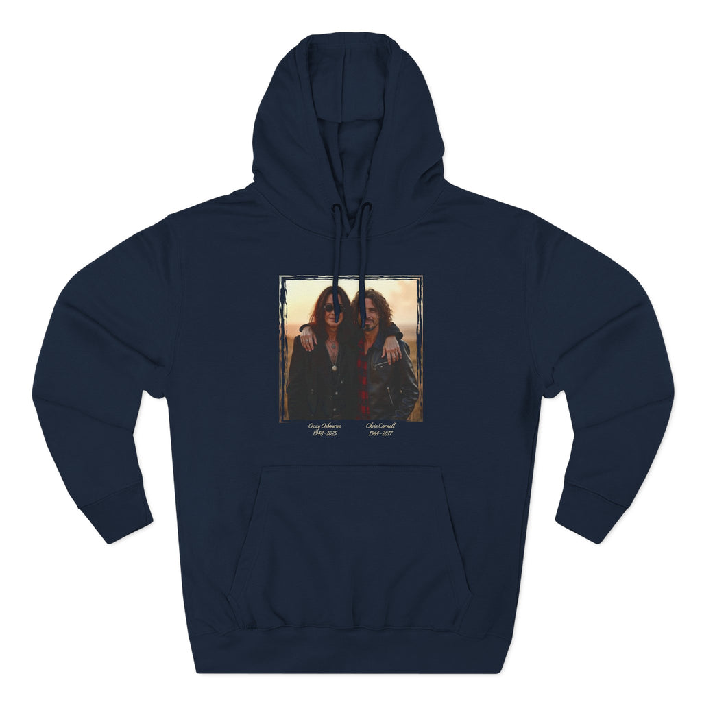 Chris Cornell & Ozzy Osbourne Tribute Hoodie – Legends Never Fade