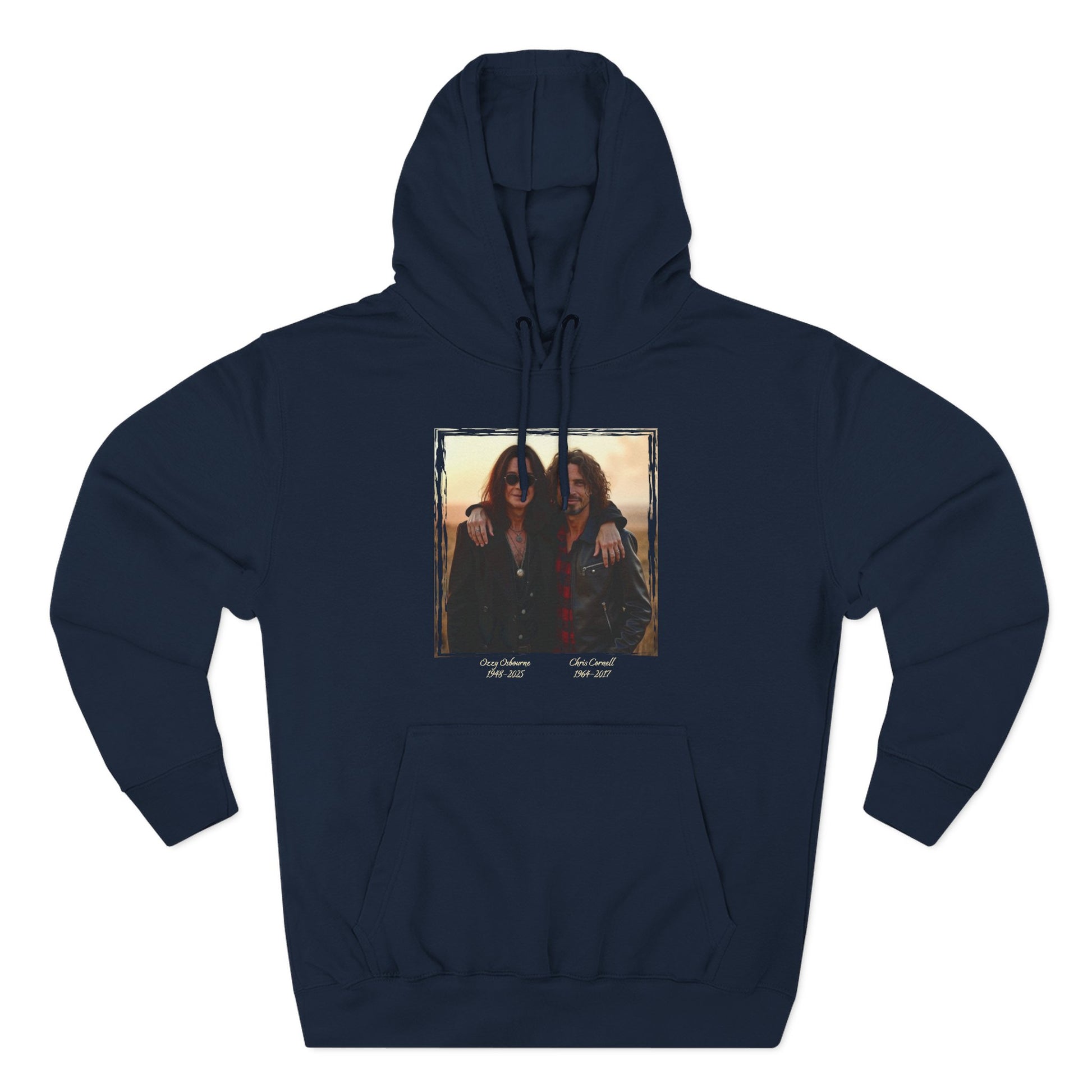 Chris Cornell & Ozzy Osbourne Tribute Hoodie – Legends Never Fade