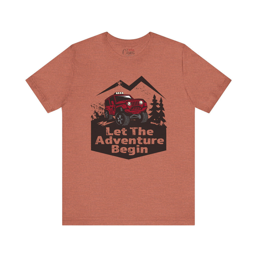 Let the Adventure Begin – Hidden Bigfoot Off-Road Jeep Tee