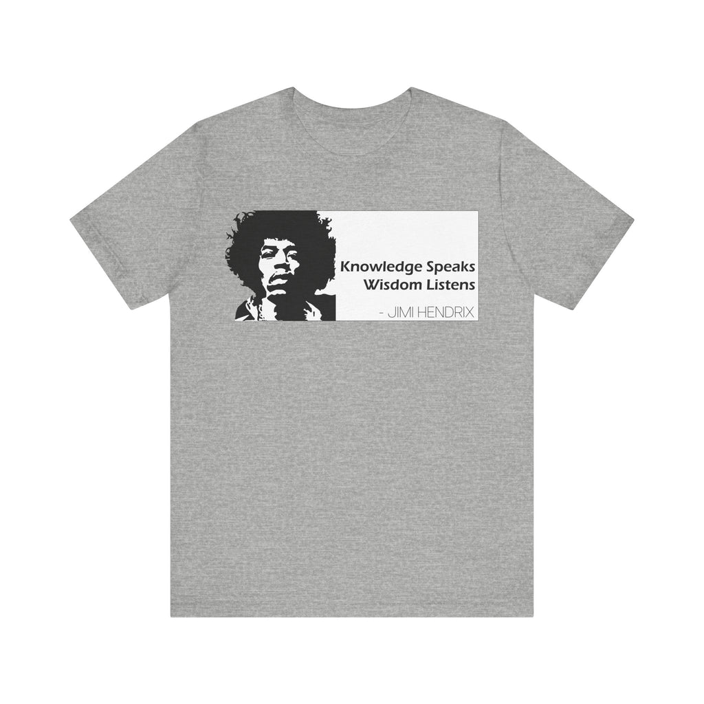Jimi Hendrix-Knowledge Speaks Wisdom Listens