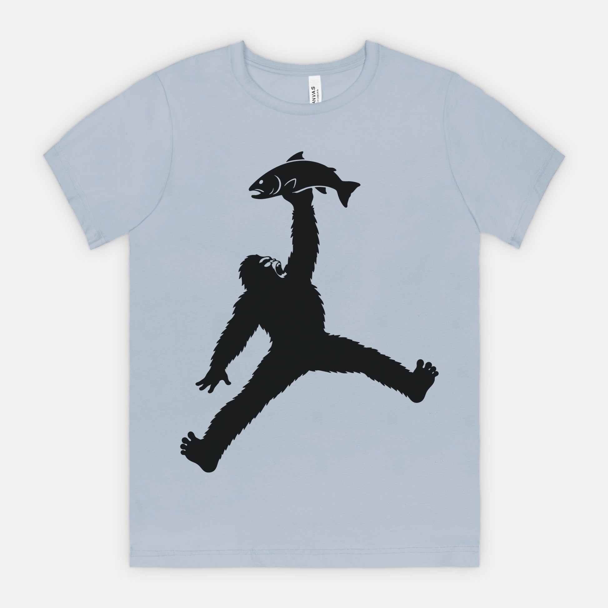 Bigfoot Caught Dinner Graphic Tee
