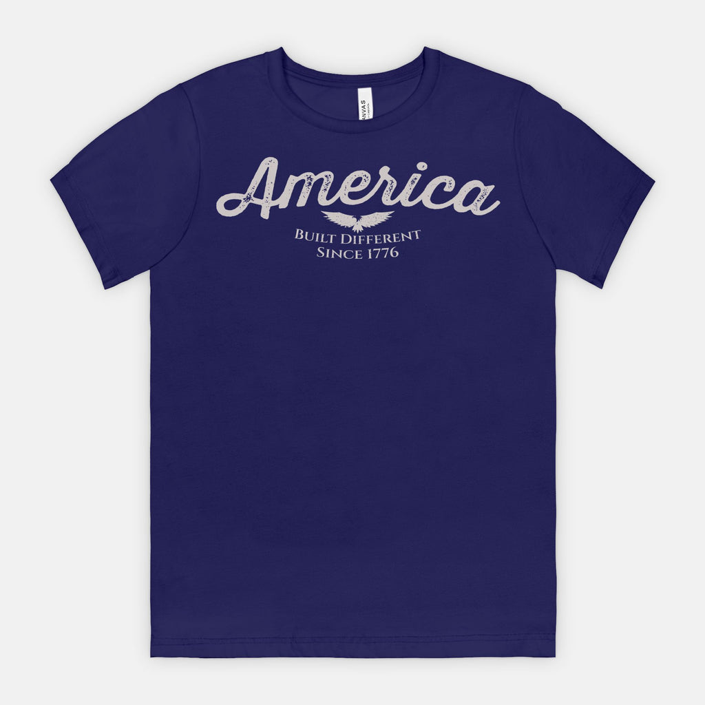 America Built Different Since 1776 Patriotic T-Shirt