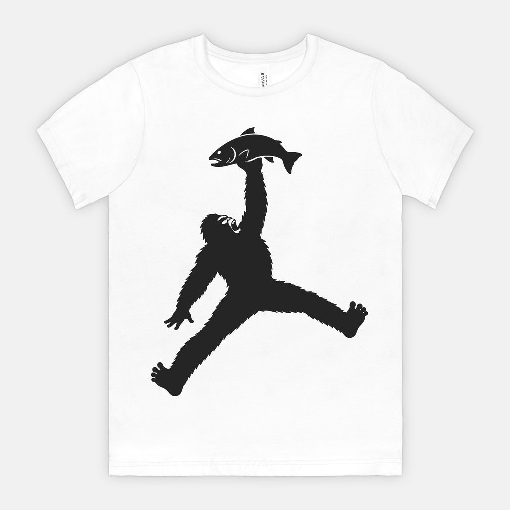 Bigfoot Caught Dinner Graphic Tee