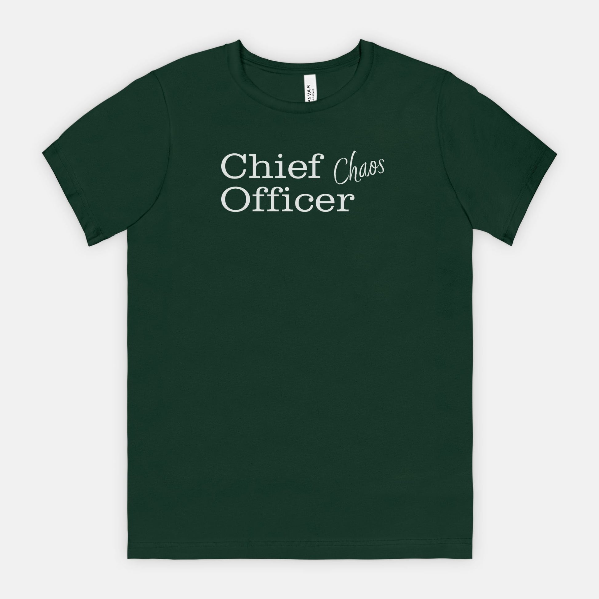 Chief Chaos Officer Tee - White Text