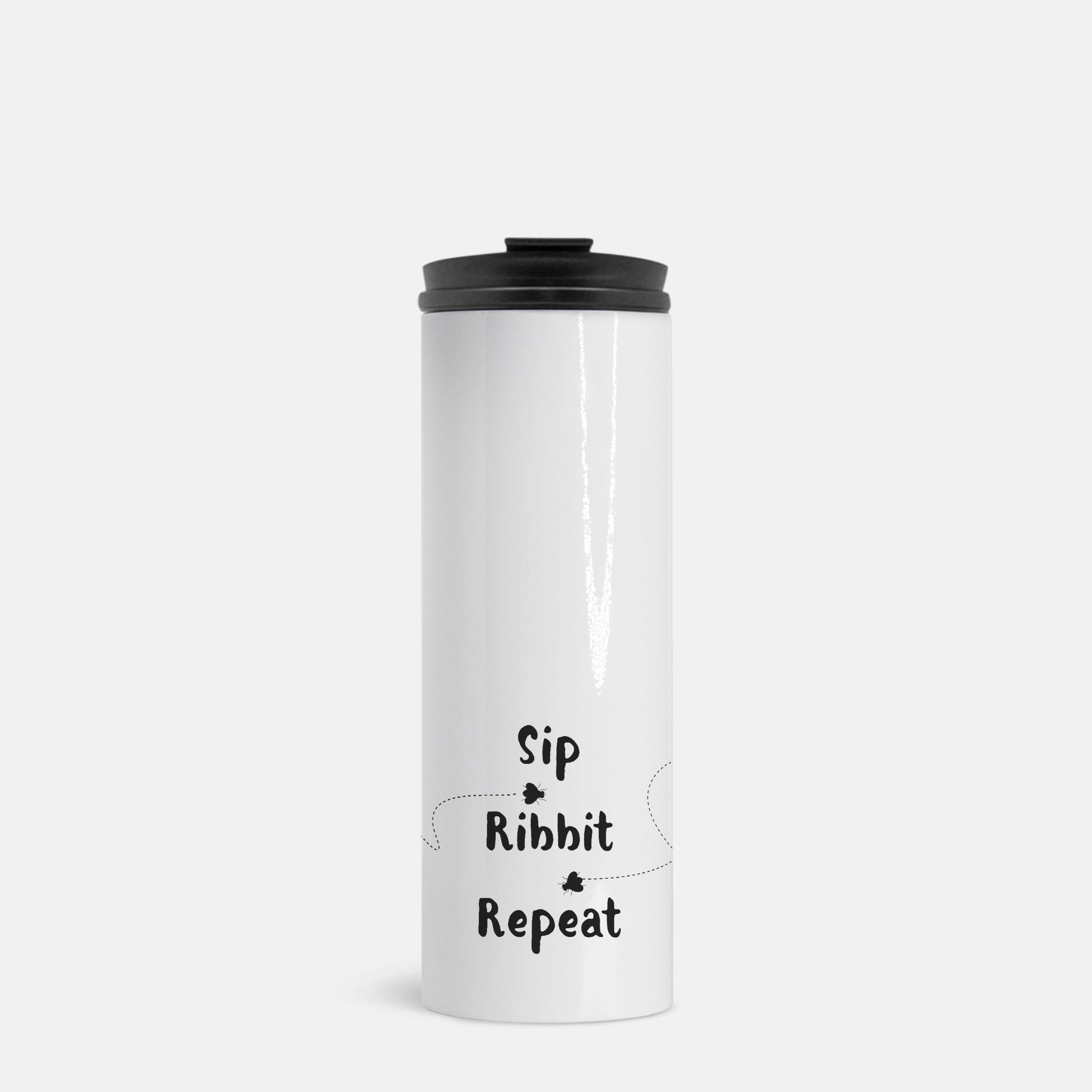 Sip, Ribbit, Repeat – Funny Frog Tumbler