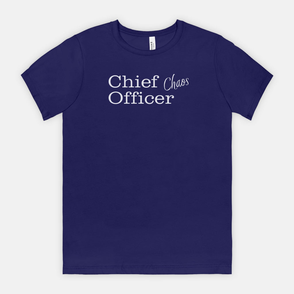 Chief Chaos Officer Tee - White Text