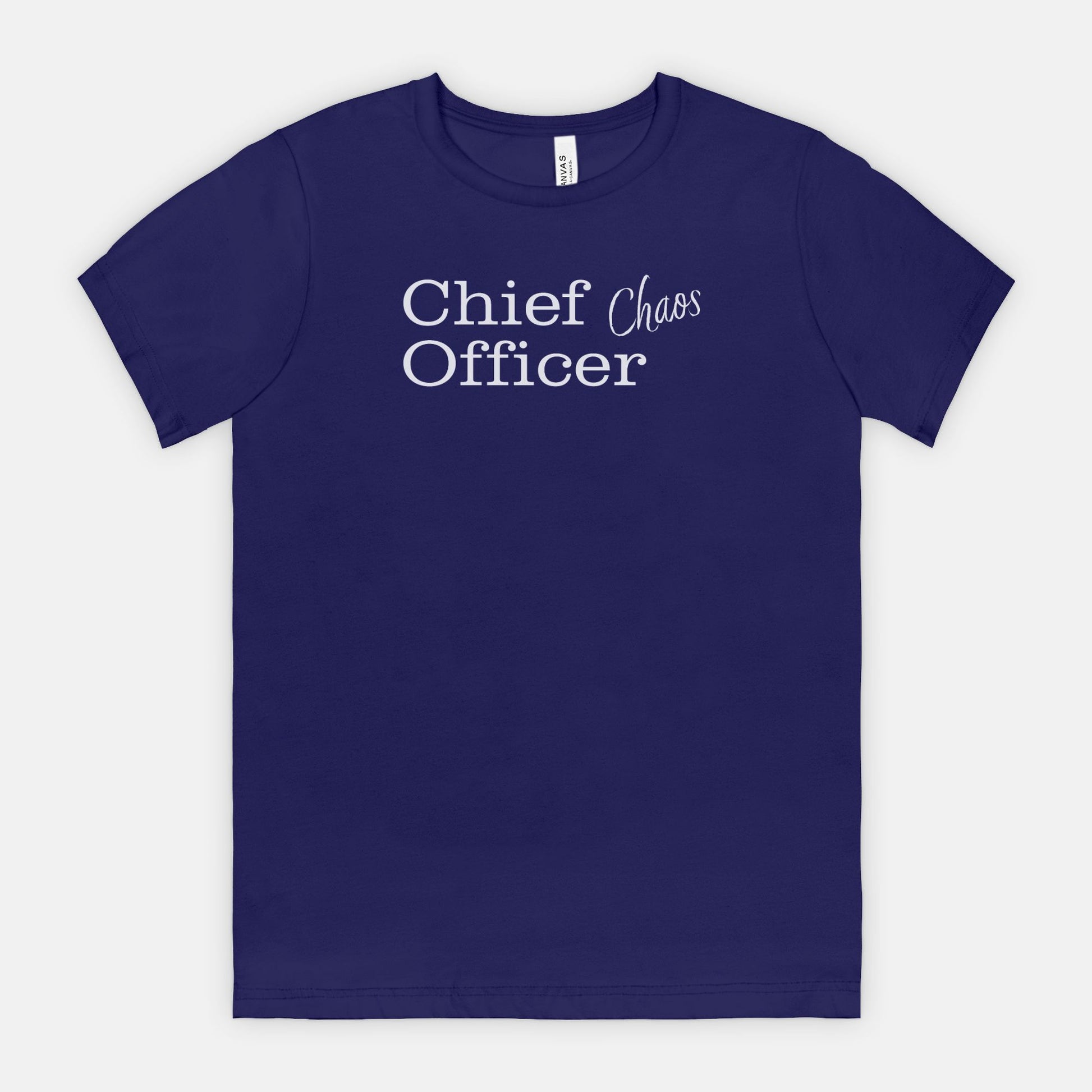 Chief Chaos Officer Tee - White Text