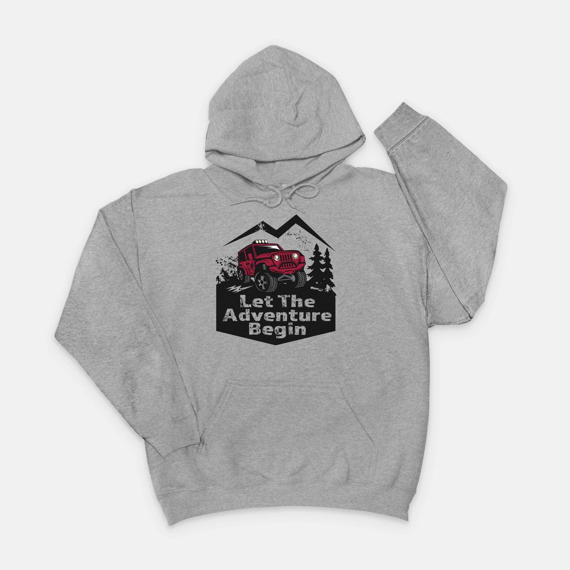 Hidden Bigfoot Off-Road Adventure Hoodie – Jeep Design