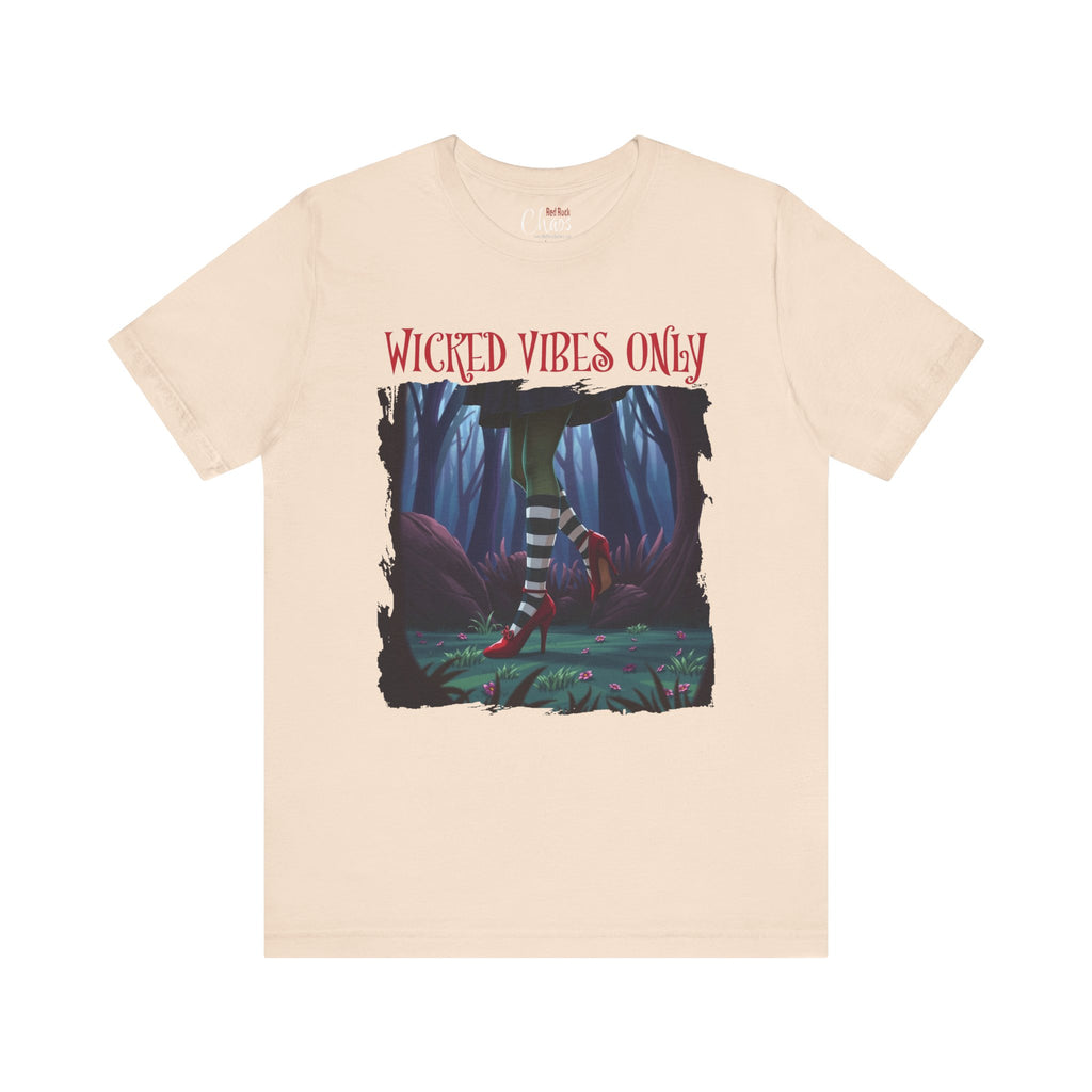 Wicked Vibes Only Distressed Witch