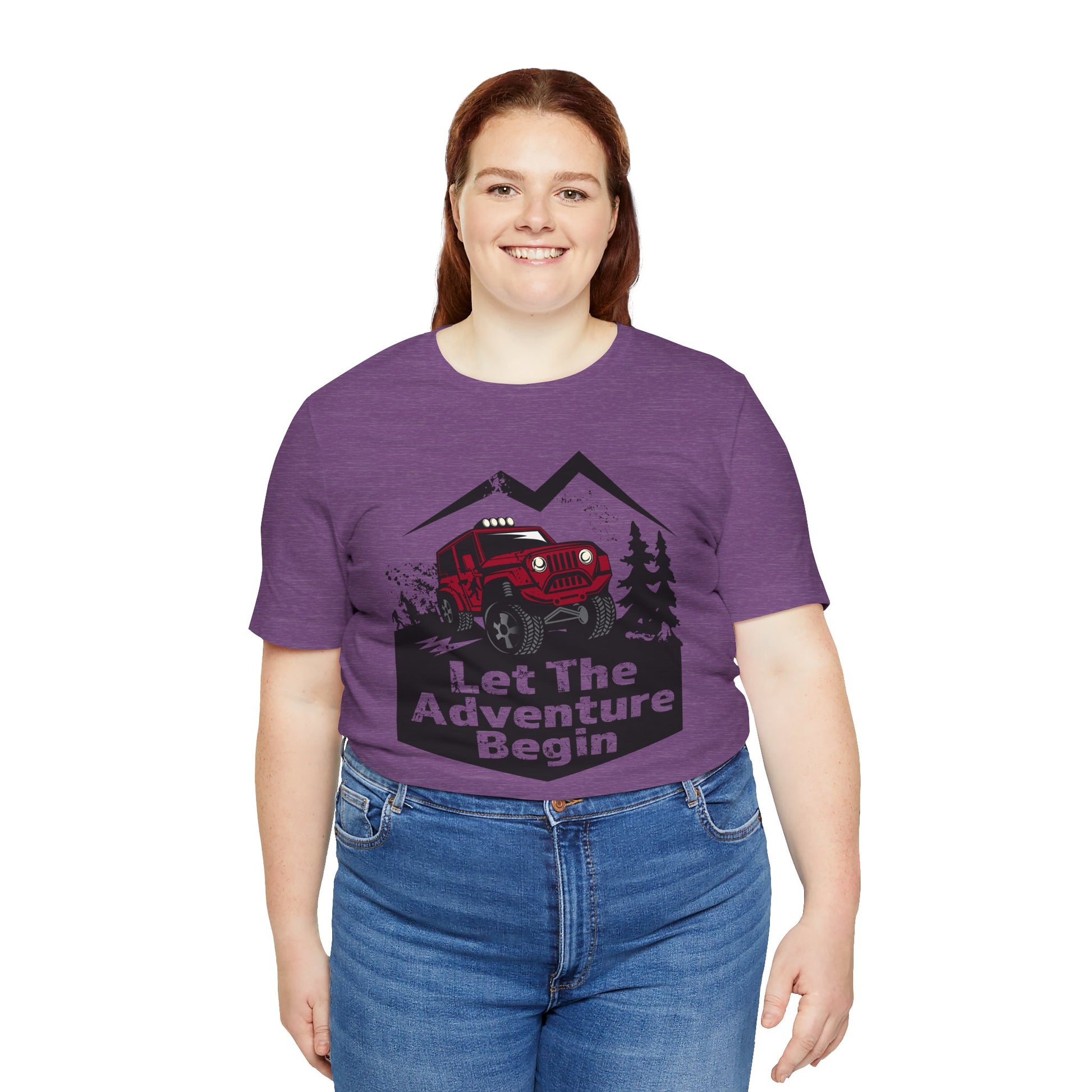 Let the Adventure Begin – Hidden Bigfoot Off-Road Jeep Tee