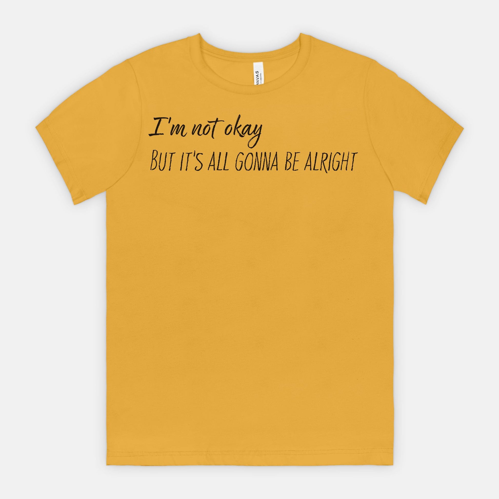 Not Okay But Alright – Mental Health Awareness T-Shirt