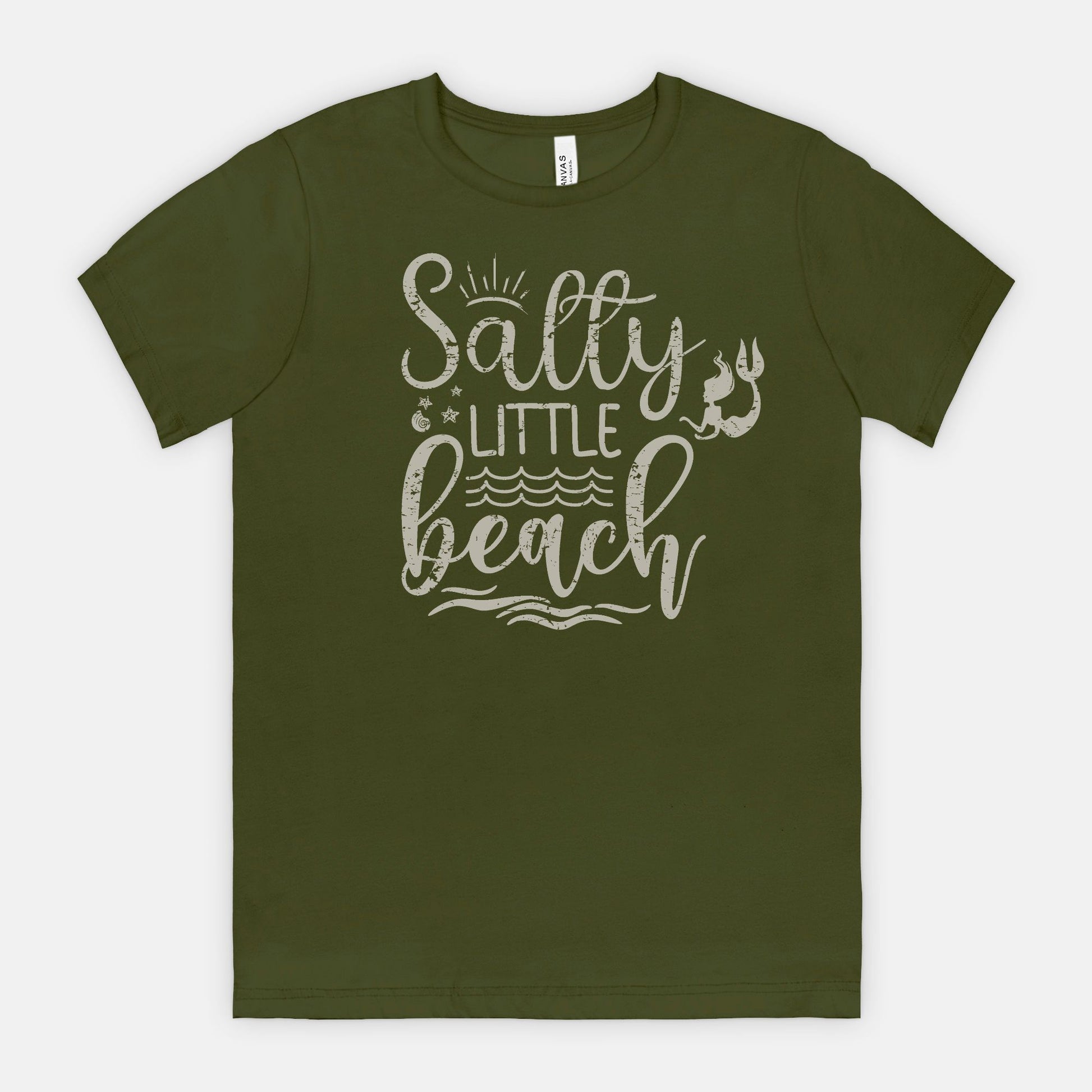 Salty Little Beach – Coastal Sass Tee