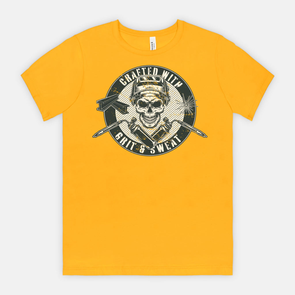 Crafted With Grit & Sweat Welding Shirt