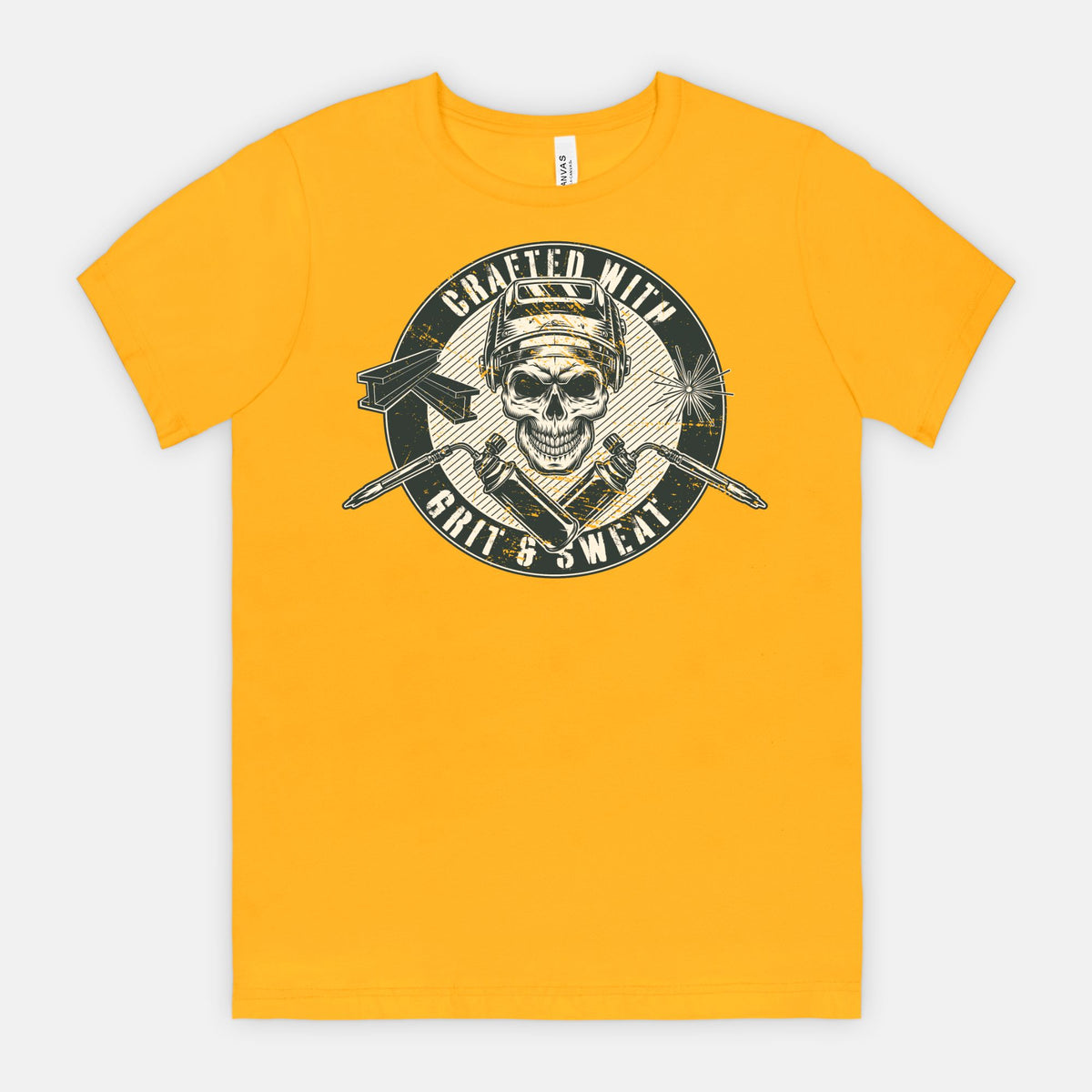 Crafted With Grit & Sweat Welding Shirt